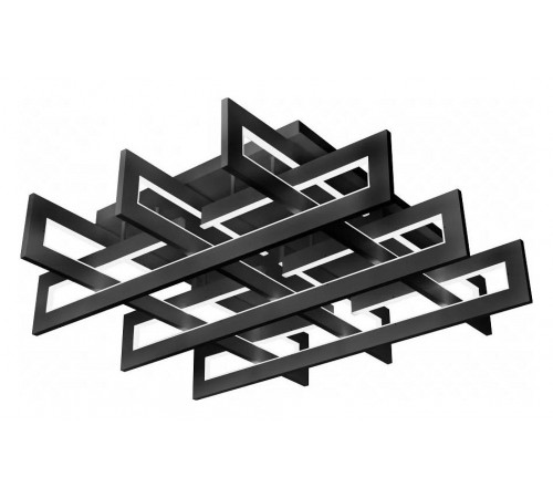 Потолочная люстра iLedex 9082-800*800-X 192W BK Stalker