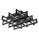 Потолочная люстра iLedex 9082-800*800-X 192W BK Stalker