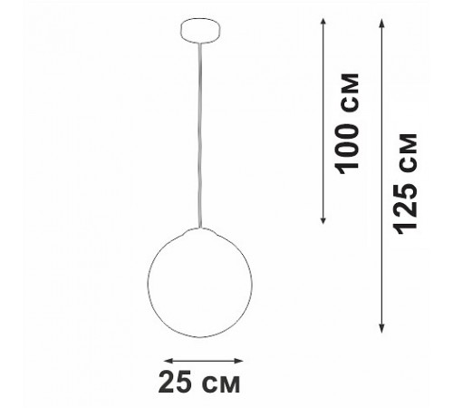 Подвесной светильник Vitaluce V29591-0/1S V29591