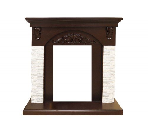 Портал Bern Сланец мелкий белый / Темный дуб