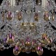 Подвесная люстра Bohemia Art Classic 11.25.16+8.360.Gd.Sp.K777 11.25