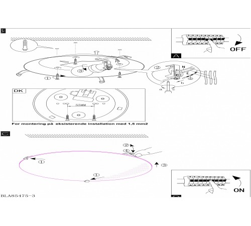 Накладной светильник Eglo 89248 Mars 1