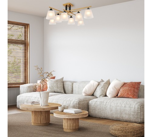 Люстра на штанге Escada 2128/8P Deutzia