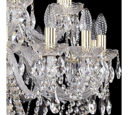 Подвесная люстра Bohemia Ivele Crystal 1402/16+8+4/300/XL-123/3D/G 1402