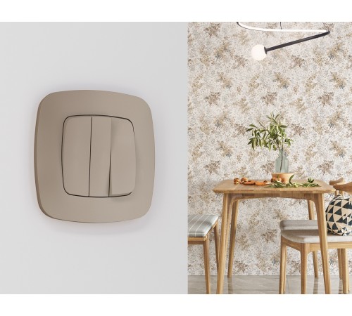 Рамка на 4 поста Ambrella Volt OF140364 Ecta