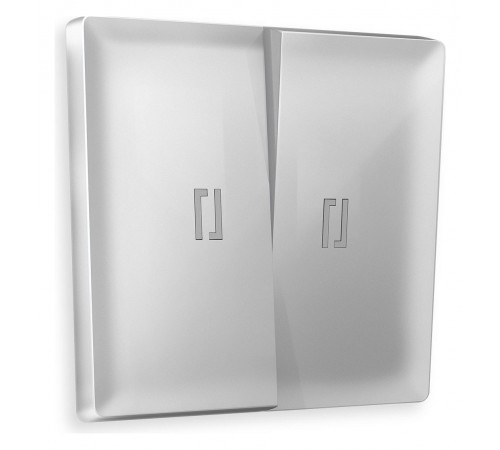 Клавиши для выключателя двухклавишного c подсветкой Quant AP4040