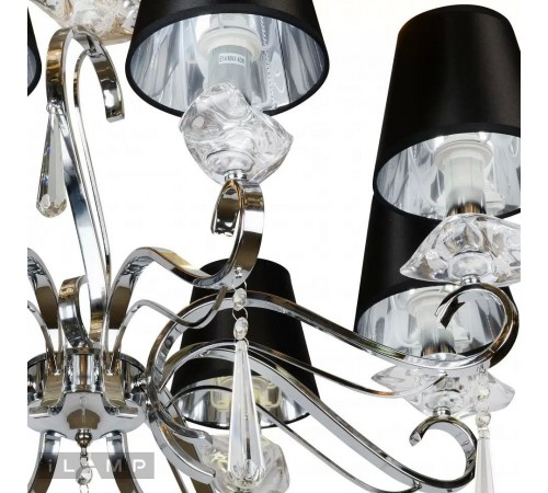 Подвесная люстра iLamp RM1684/8CR Stella