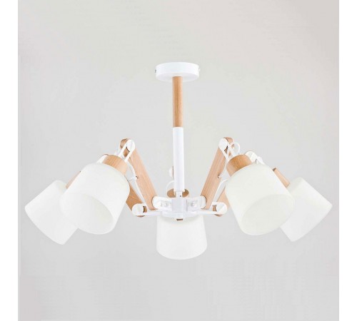 Люстра на штанге Alfa 24305 Bridge White