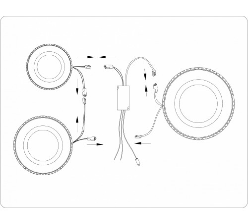 Потолочная люстра Ambrella Light FA8867 FA