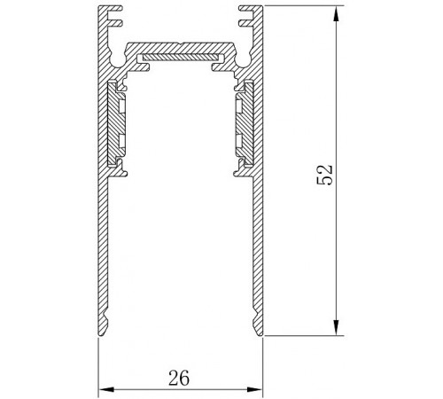 Трек накладной Feron 41959 CABM1000