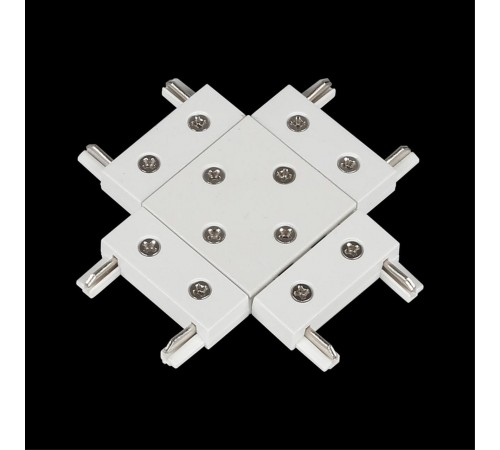 Соединитель X-образный для треков накладных Aployt APL.0181.10.06 Magnetic track 48