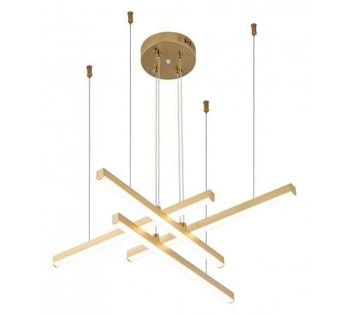 Подвесная люстра Indigo 14017/4P Gold Paralleli
