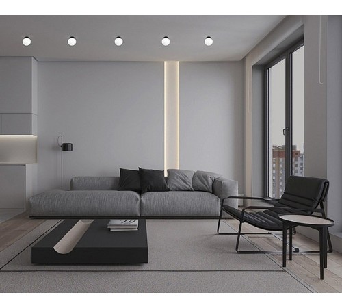 Встраиваемый светильник Italline IT08-8026 black 3000K IT08-8026