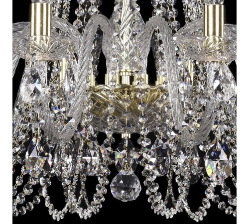 Подвесная люстра Bohemia Ivele Crystal 1402/12/360/G 1402