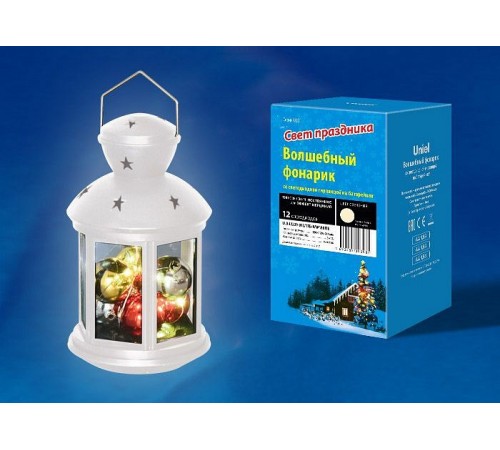Фонарь новогодний Uniel UL-00005490 ULD-L1220