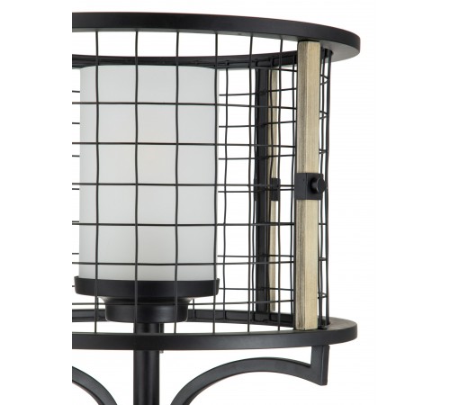 Настольная лампа декоративная Indigo 10014/1T Black Castello