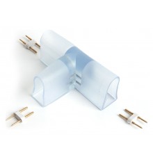 Соединитель лент T-образный жесткий Feron 48211 LD516