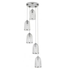 Подвесной светильник Indigo 11046/5P Chrome Lucido