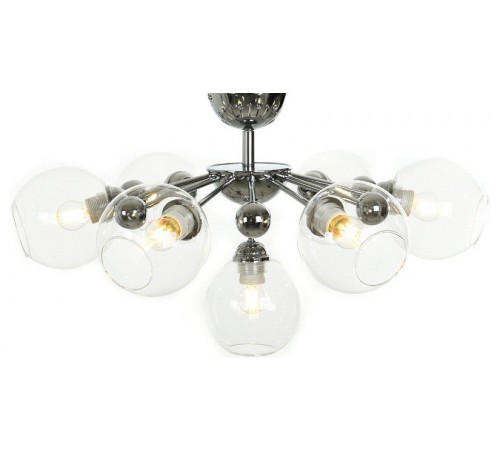 Люстра на штанге LUMINA DECO LDC 8040-7 CHR+PR Devoli