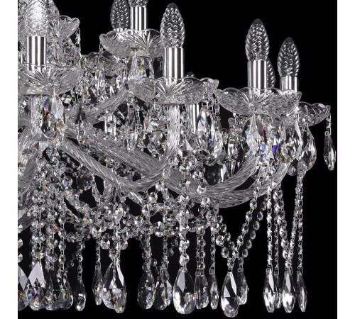 Подвесная люстра Bohemia Ivele Crystal 1413/16+8/400/Ni 1413