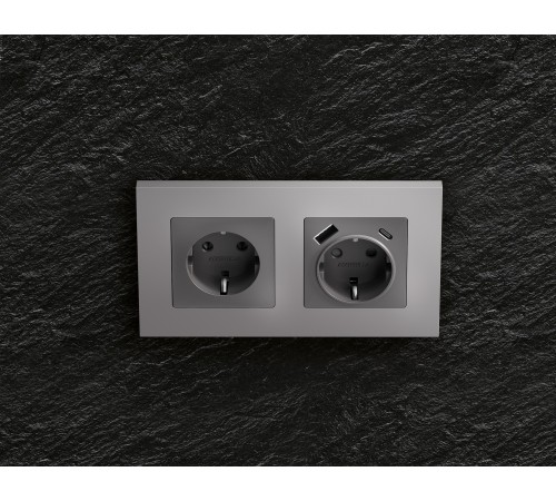 Рамка на 2 поста Ambrella Volt AF250502 Qubi