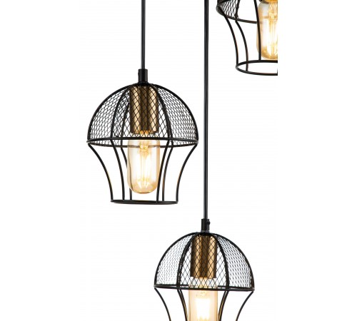 Подвесной светильник Indigo 10011/3P Black Pallo