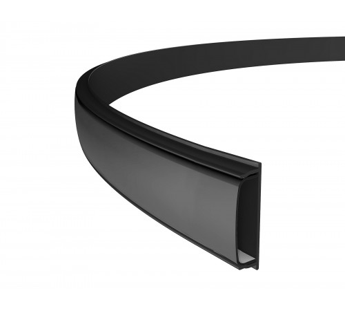 Профиль накладной гибкий Ambrella Light GP1600BK/BK GP