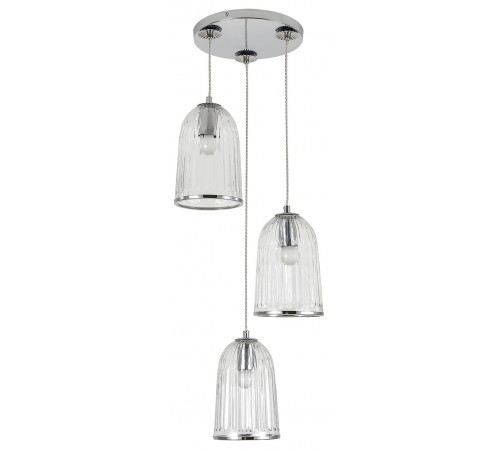 Подвесной светильник Indigo 11046/3P Chrome Lucido
