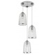 Подвесной светильник Indigo 11046/3P Chrome Lucido