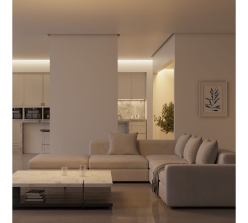 Профиль для установки натяжных потолков с теневым зазором Arlight 052228 СEIL