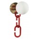 Бра Loft it 10128W Red Chain