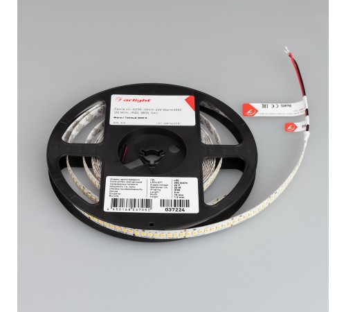 Лента светодиодная Arlight 037224 UL открытая