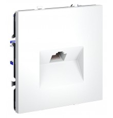 Розетка Ethernet RJ-45 без рамки Voltum VLS060102 S70