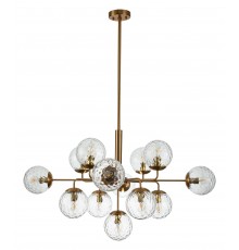 Люстра на штанге Indigo 11008/13P Brass Cocoon