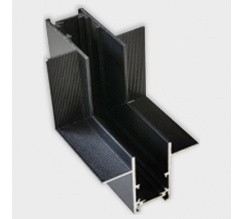 Соединитель угловой внутренний для треков встраиваемых Italline IT012-5033 black Atom