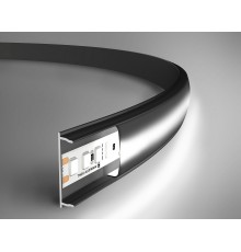 Профиль накладной гибкий Ambrella Light GP1600BK/BK GP