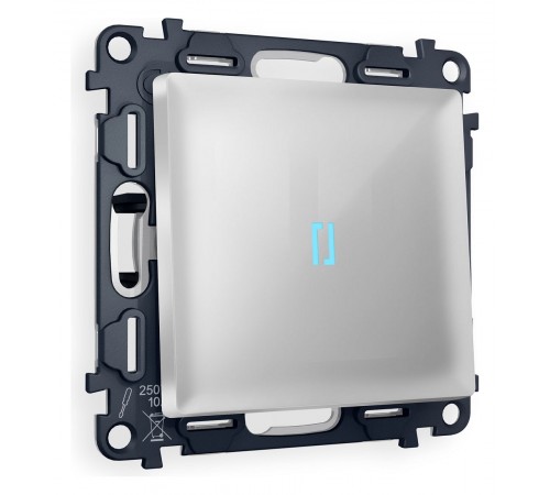 Выключатель проходной одноклавишный с подсветкой Ambrella Volt MA402040 Quant