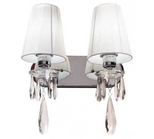 Бра LUMINA DECO LDW 1726-2W CHR Alessia