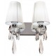 Бра LUMINA DECO LDW 1726-2W CHR Alessia