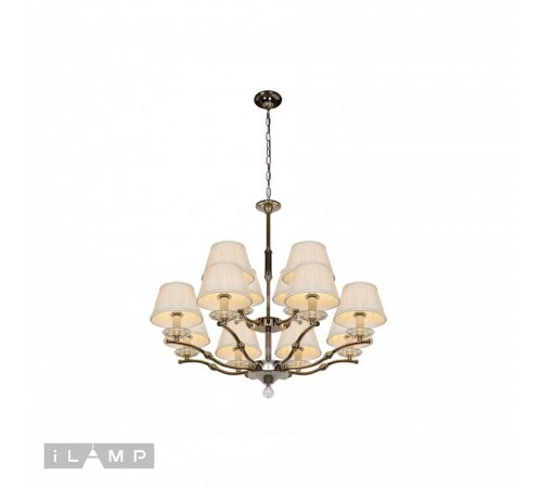 Подвесная люстра iLamp 85125/8+4 CR Vivaldi