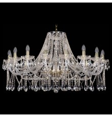 Подвесная люстра Bohemia Ivele Crystal 1413/18/400/G 1413