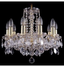 Подвесная люстра Bohemia Ivele Crystal 1402/10/141/G/Leafs 1402