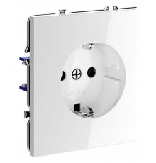 Розетка с заземлением, без рамки Voltum VLS040101 S70