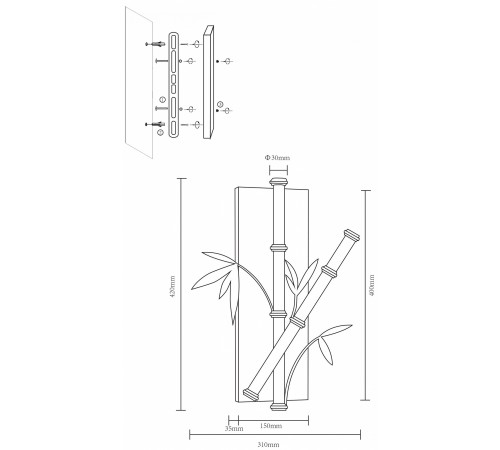 Бра Velante 440-301-02 Velante