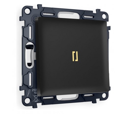 Выключатель проходной одноклавишный с подсветкой Ambrella Volt MA802030 Quant