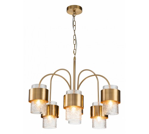 Подвесная люстра Indigo 12019/A/6P Brass Eleganza