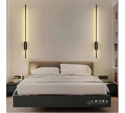 Бра iLedex 6007W/S - 8W - 3000K BK Royal