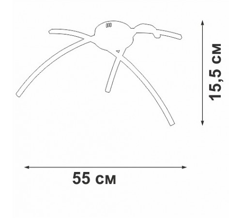 Потолочная люстра Vitaluce V2709-8/3PL V2709