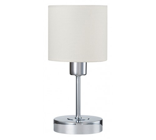 Настольная лампа декоративная Escada 1109/1 Chrome/Beige Denver