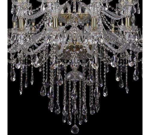 Подвесная люстра Bohemia Ivele Crystal 1415/16+8+4/400/XL-185/2d/G 1415